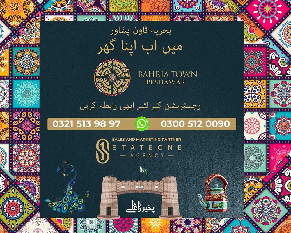 Bahria Town Peshawar Ad by Stateone Agency 2